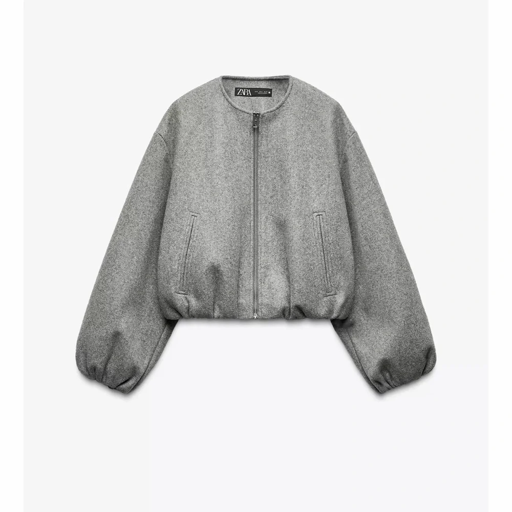 Zara Soft Bomber Jacket - Picture 7 of 9
